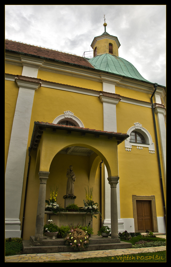 Kaple sv. Antonína - původní oltář pro poutní mše