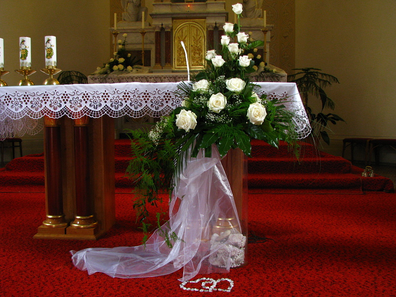 svatba 2010 růže