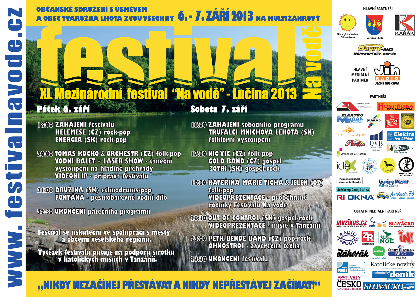 Mezinárodní festival Na vodě - Lučina 