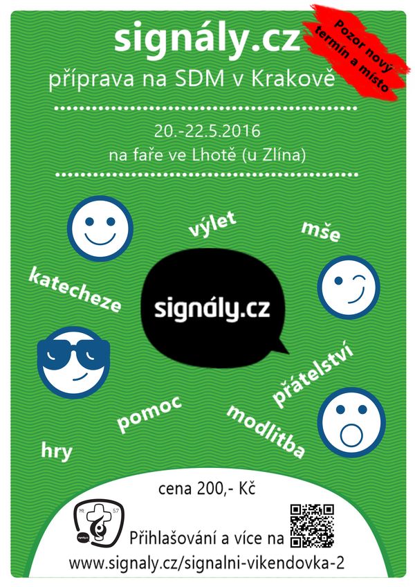 Chystáš se do Krakova na SDM? Přijď na Signální víkendovku 