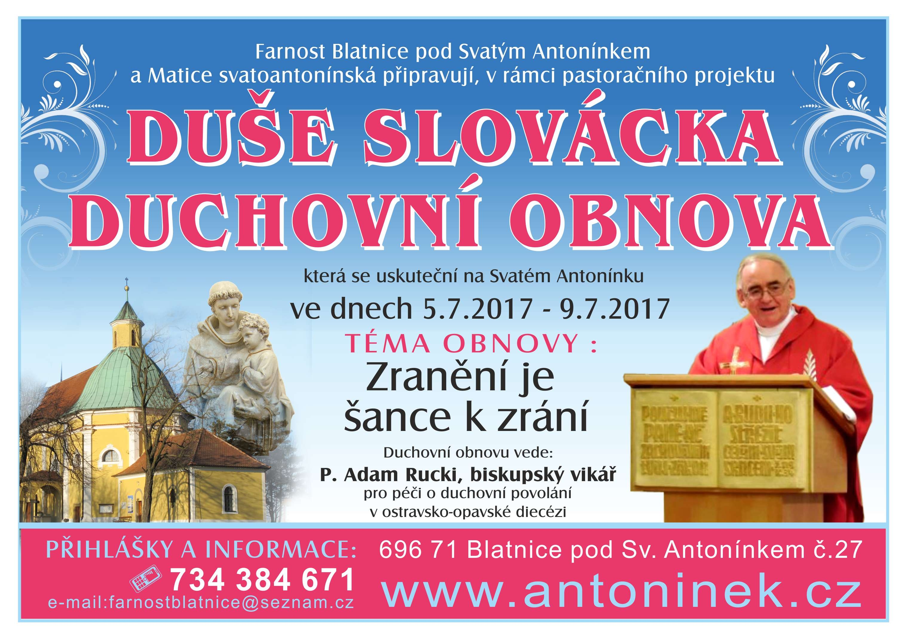 Duše Slovácka aneb Přijďte se restartovat na Antonínek