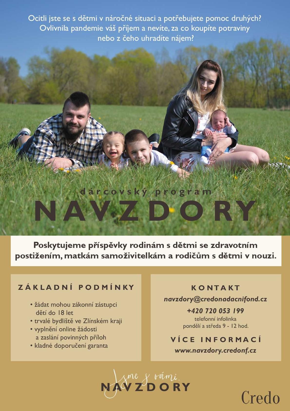 Nabídka finanční pomoci rodinám s dětmi